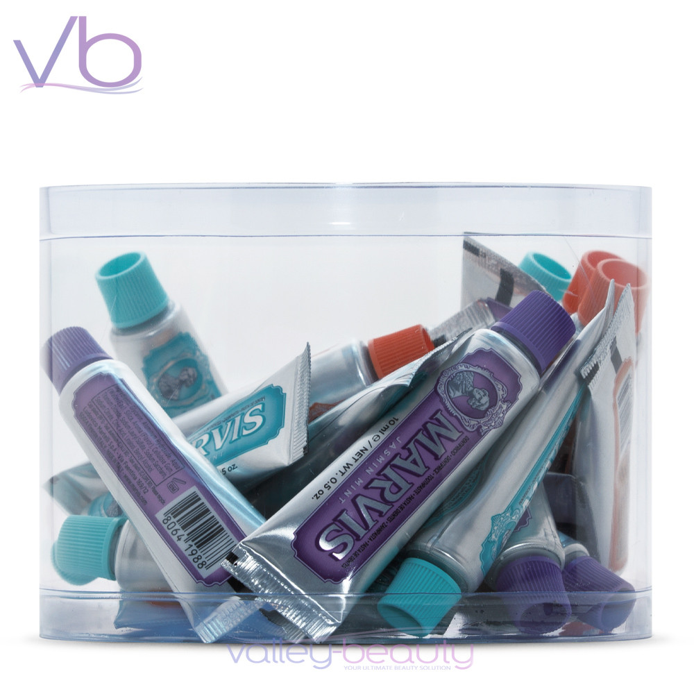 Marvis 24 Tube Sampler Pack with Sweet Flavors | Anise, Ginger, Jasmin