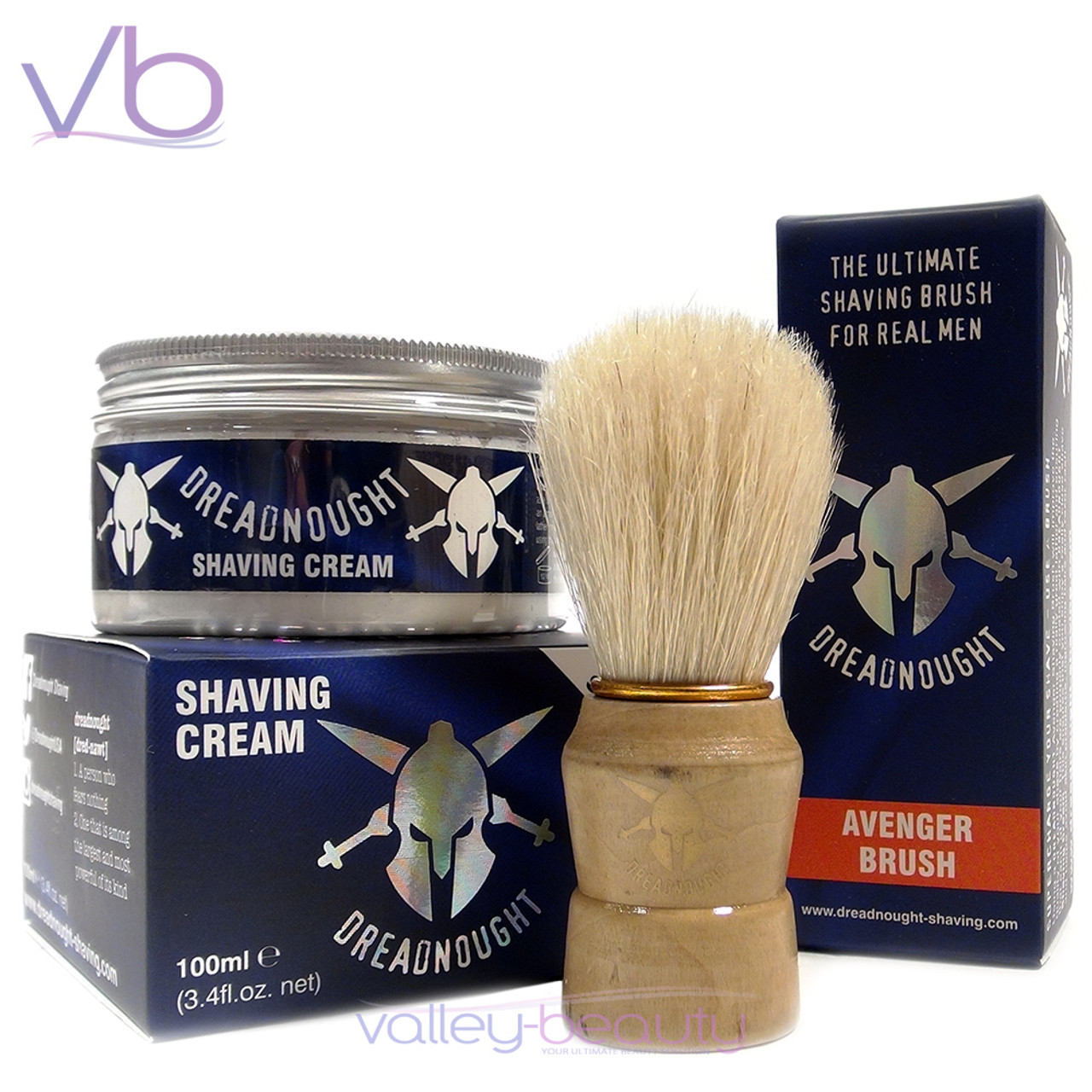 Dreadnought Shaving Cream + Avenger Brush
