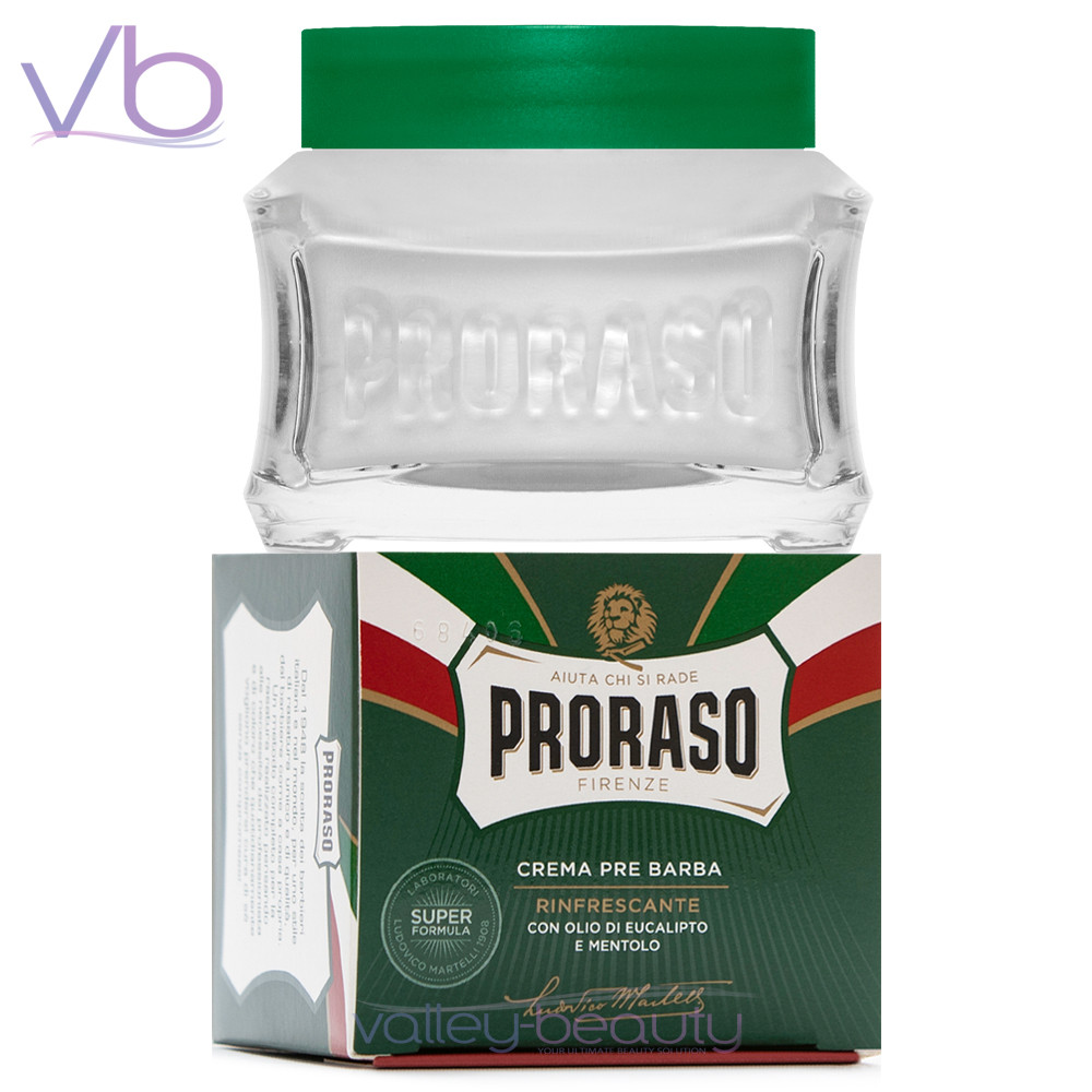 Proraso Crema Pre Barba Rinfrescante | Refreshing Pre-shave with
