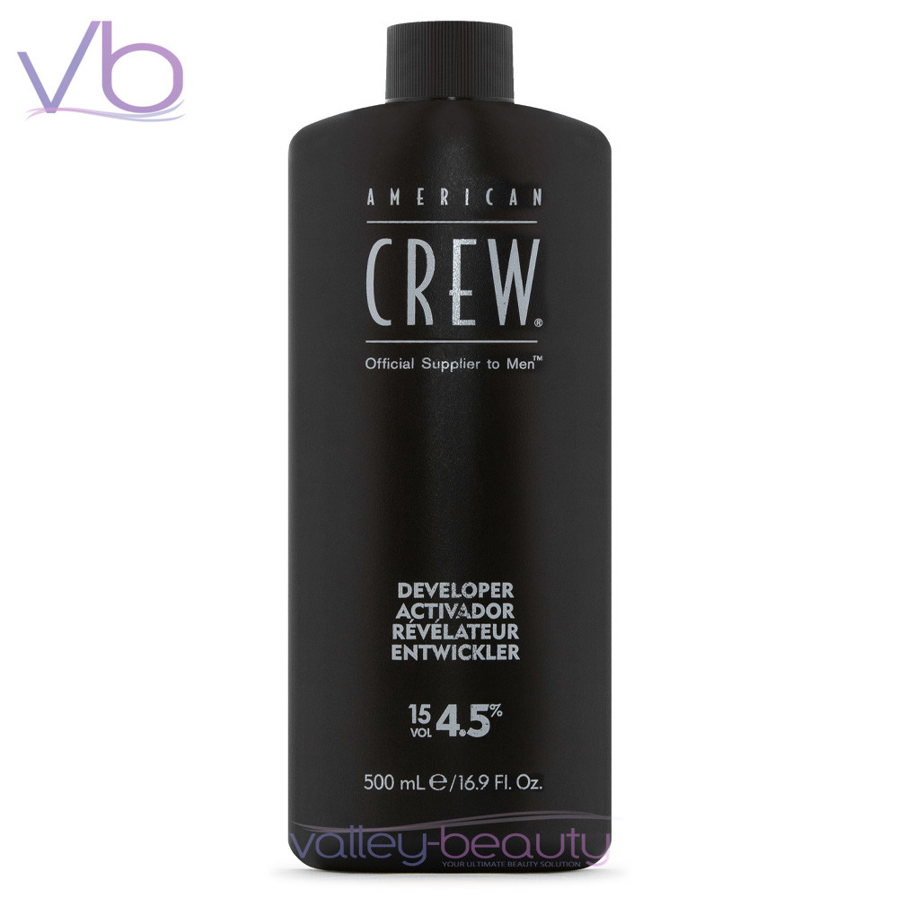 American Crew Precision Blend 15 Volume Developer | For Gray Hair Color ...