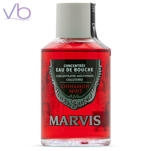 Marvis Cinnamon Mint Mouthwash | Spiced Luxurious Sensation