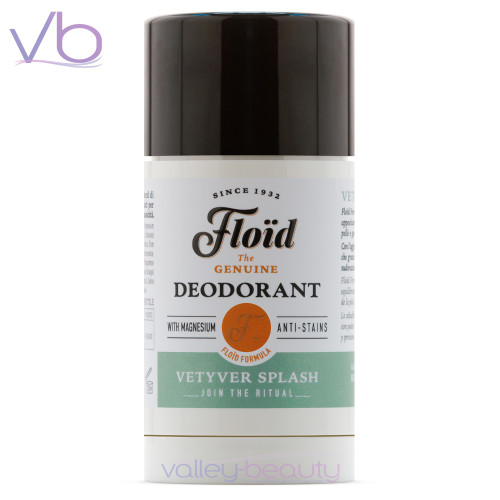 Floid The Genuine Deodorant | Vetyver Splash Italian Anti-Stains Stick