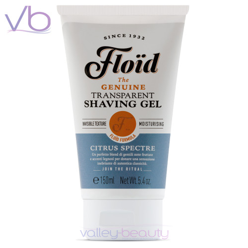 Floid Citrus Spectre Shaving Gel | Transparent Italian Moisturizer