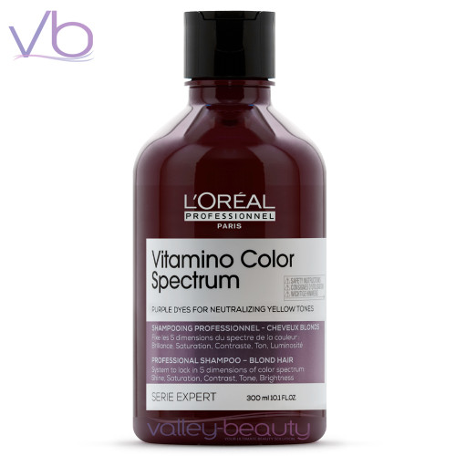 L’Oréal Vitamino Color Spectrum Purple Shampoo | Neutralize Yellow Tones