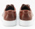 Brown leather gents classic trainers