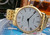 Citizen Eco Drive Stiletto Gents Gold Bracelet Watch