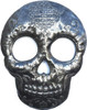 Veve Erzulie Dantor Skull Metal Wall Hanging Sculpture