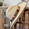 Cotton Hatband Earth Tones Hand woven Guatemala Fair Trade