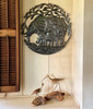 Hand made Elephant Wall Decor, Fair Trade Haiti 23"x23"