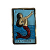 La Sirena Loteria, La Sirena Tin Ornament, Tin La Sirena, La Sirena Mexican Bingo, La Loteria, Loteria Ornament, Mexican Ornament 