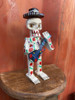 Day of the Dead Folk Art, Dia de los Muertos Folk Art, SKeleton Sculpture, Handcarved Skeleton Sculpture 