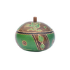 Handcarved Peruvian Gourd, Vintage Peruvian Gourd, Vintage Decor, Vintage Peruvian Gourd, Vintage Decor, Trinket Box & Lid