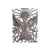 Angel, Welcome with Open Arms, Welcoming Angel, Angelic Decor, Angel Sculpture, Guardian Angel, Garden Angel, Angel Decor, Angel Folk Art, Recycled Oil Barrel Sculptures 
