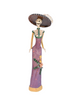 Day of the Dead Mariachi Skeleton, Dia de los Muertos Mariachi Skeleton, Clay Skeleton, Clay Day of the Dead Skeleton, Vintage Capula Michoacan Skeleton, Mexican Folk Art, Vintage Mexican Folk Art, Hand Crafted Clay Sculpture, Catrina Skeleton, Clay Catrina Skeleton, Vintage Catrina Skeleton, Vintage Mexican Clay Folk Art, Clay Sculpture, Fancy Catrina, Catrina with Floral Dress