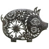 Rustic Pig Farm Animal Wall Decor - Country Kitchen Metal Art, 16" x 12" Rustic Pig Farm Animal Wall Decor - Country Kitchen Metal Art, 16" x 12"