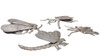 Dragonfly Insects  and Flying Creatures Made of recycled Metal Haiti