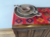 Guatemala Hand Woven Table Runner, Comalapa Style Red