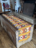 Guatemala Hand Woven Table Runner, Comalapa Style Gold