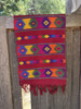 Hand Woven Table Runner, Comalapa Style Red Guatemala