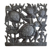 Turtle Family, Wall Hanging Plaque Sea Life Theme, Fair Trade