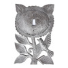 Single Switch Plate Cover, Sunflower, Handmade, Recycle Oil Drum