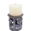 One of a Kind Hand Pounded Candle Holder, Fair Trade Haiti One of a Kind Hand Pounded Candle Holder, Fair Trade Haiti