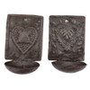 Heart Theme Wall-Mounted Candle Holders: Handmade Fair trade Heart Theme Wall-Mounted Candle Holders: Handmade Fair trade