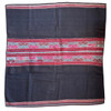 Llallagua Bolivia Manta or Aguayo, VIntage Textile, Natural Dyes
