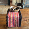 Llallagua Aguayo Vintage Bolivian Textile, Handwoven Natural Dyes Llallagua Aguayo Vintage Bolivian Textile, Handwoven Natural Dyes