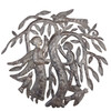 Primitive Adam and Eve Haitian Metal Art Primitive Adam and Eve Haitian Metal Art