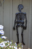 Large Metal Skeleton Decor, Day of the Dead Decorations Large Metal Skeleton Decor, Day of the Dead Decorations