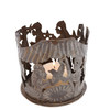 Handmade Haitian Metal Nativity Candleholder – Fair Trade Recycled Steel Christmas Décor Handmade Haitian Metal Nativity Candleholder – Fair Trade Recycled Steel Christmas Décor