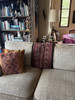 Boho home décor throw, Folk art textile Boho home décor throw, Folk art textile