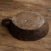 Handcrafted Indian Wooden Chapati Bowl Chapati Dough Bowl Vintage Indian Home, Wooden Chapati Bowl, Wooden Chapati Dough Bowl, Handcrafted Chapati Bowl, Vintage Chapati Folk Art, Indian Home, Indian Housewarming Gift