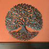 Haitian metal art
large wall art statement
rustic wall decor
garden wall art metal
family tree wall art
