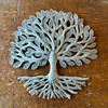 folk art wall decor, eco friendly gift, Caribbean folk art, artisan metal sculpture, spiritual wall art, nature inspired decor, tree of life gift