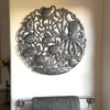 ocean metal sculpture, coastal wall decor, beach house art, marine life wall hanging, recycled steel art