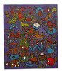 Armando Buitron Rojas, Armando Buitron painting, Ecuadorian art, Ecuador folk art, Otavalo artist, original oil painting, signed oil painting, 1996 painting, Latin American art