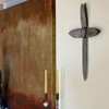 Catholic Cross, Vodou Art, Spiritual Wall Decor,
