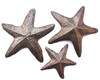 Starfish Set of 3, Handmade in Haiti,