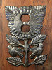Outlet Cover Handmade, Sunflower, Haiti, Handmade From Recycle Oil Drum (Outlet)