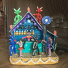 whimsical folk art, mexican ceramic sculpture, devil figurines mexico, latin american folk art, ethnographic ceramics