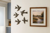 Haitian Metal Birds, outdoor wall decor, haitian artisan craft, sustainable home decor