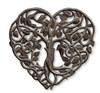 Handmade metal heart wall decoration — Love & Friendship plaque with swirling design. Eco-friendly Haitian art, Handmade metal heart wall decoration — Love & Friendship plaque with swirling design. Eco-friendly Haitian art,