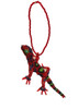 hand made beaded gecko santiago atitlan guatemala