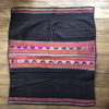 Llallagua Aguayo or  Manta Bolivia worn and repaired, Vintage Textile