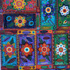 hand crafted painted trays