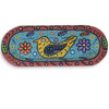 Hand carved wooden tray
