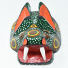 Traditional Mask used in Dance Festival, Jaguar Mask Hand Carved in Guatemala