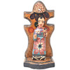 Saint Anthony, Red Alter the patron Saint of Workers 7.5" x 3.5" x 3"